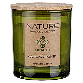 Duftkerze Sences of Nature (Im Glas, Manuka Honey, Ø x H: 7 x 8,5 cm)