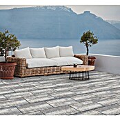 Terrassenplatte Latina (48 x 24 x 3 cm, Mediterran, Beton)