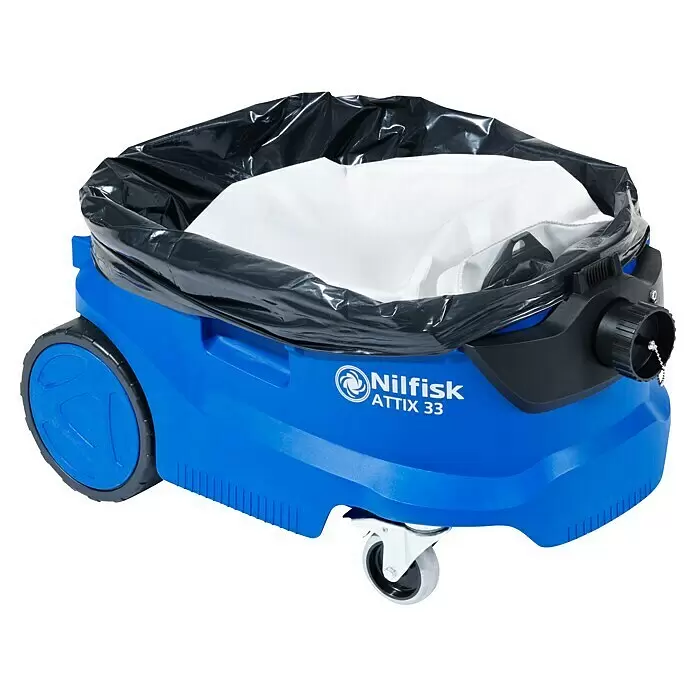 Nilfisk Elektro-Nass- & Trockensauger Attix 44-2H IC1.400 W, Behältervolumen: 42 l Diagonal View
