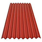 Onduline Bitumenwellplatte (Rot, 2 m x 85,5 cm x 3,8 cm)