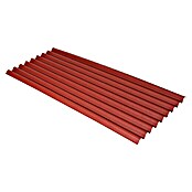 Onduline Bitumenwellplatte (Rot, 2 m x 85,5 cm x 3,8 cm)