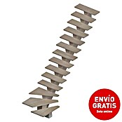 Sogem Escalera principal Kalea (Ancho: 85 cm, 1/4 espiral derecha, Altura de planta: 285,2 cm, Apache Grey) | BAUHAUS