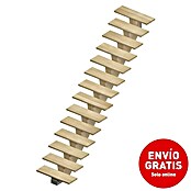 Sogem Escalera principal Kalea (Sioux White, Ancho: 85 cm, Recto, Altura de planta: 285,2 cm) | BAUHAUS
