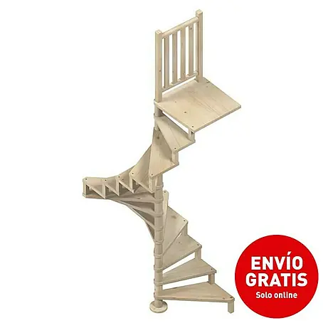 Sogem  Escalera de caracol Square Wood
