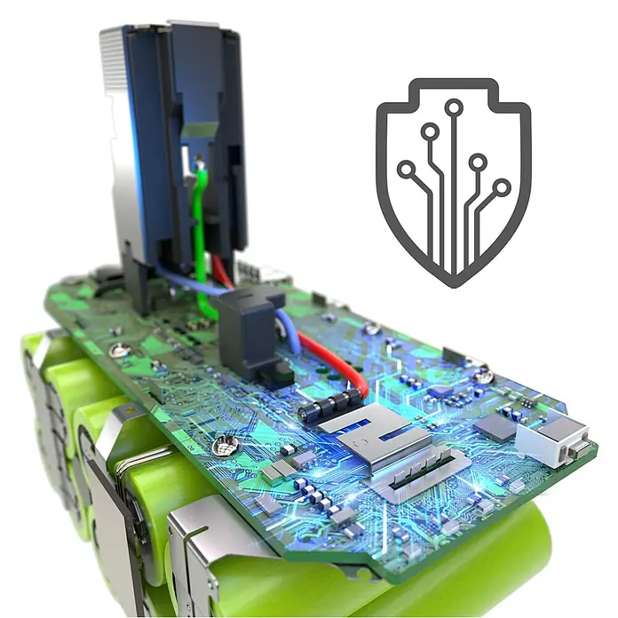 Ryobi ONE+HP Akku Set RB1850X2 - 18 V, 5 Ah, 2 Akkus - Akku-Pack mit integrierter Platine für intelligenten Schutz vor Überlastung und Beschädigung.
