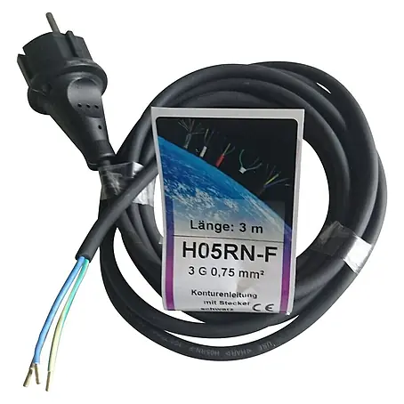 Konturenleitung H05RN-F 3x0,75 mm²