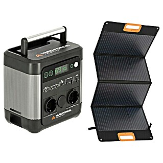 Yard Force Set Powerstation LX PS600 + Solarmodul Flex LX SPP10 (518 Wh)