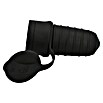UniTEC Gummi-Schutzkontakt-Kupplung (Leicht, 250 V, 16 A, IPX4, Schwarz)