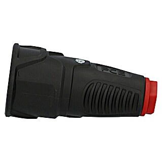 UniTEC Gummi-Schutzkontakt-Kupplung (Schwer, 250 V, IP20, Schwarz)