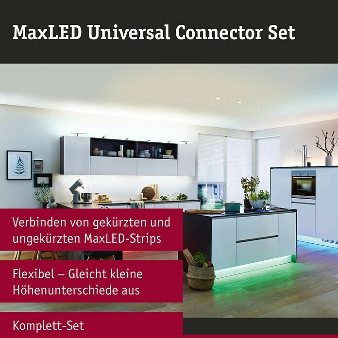 Paulmann MaxLED Verbinder-Set (2 Stk.) | BAUHAUS