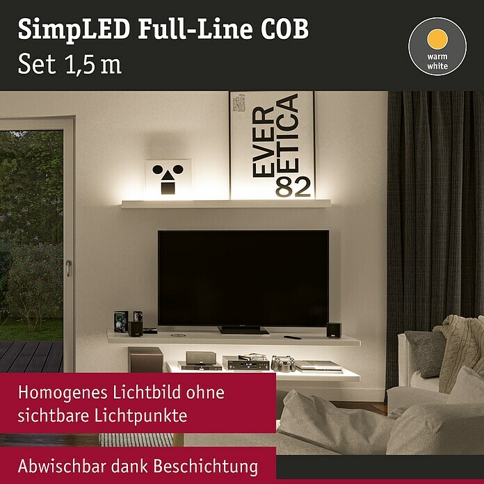 Paulmann LED-Band (Länge: 150 cm, 11 W, 230 V) | BAUHAUS