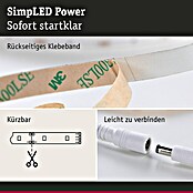 Paulmann LED-Band (5 m, Warmweiß, 50 W)