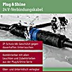 Paulmann Plug & Shine Verteiler (3-fach, Max. Leistung: 150 W, IP68, 24 V)