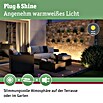 Paulmann Plug & Shine LED-Außenleuchte (8 W, Warmweiß, IP67, L x B x H: 90 x 5,4 x 4,5 cm)
