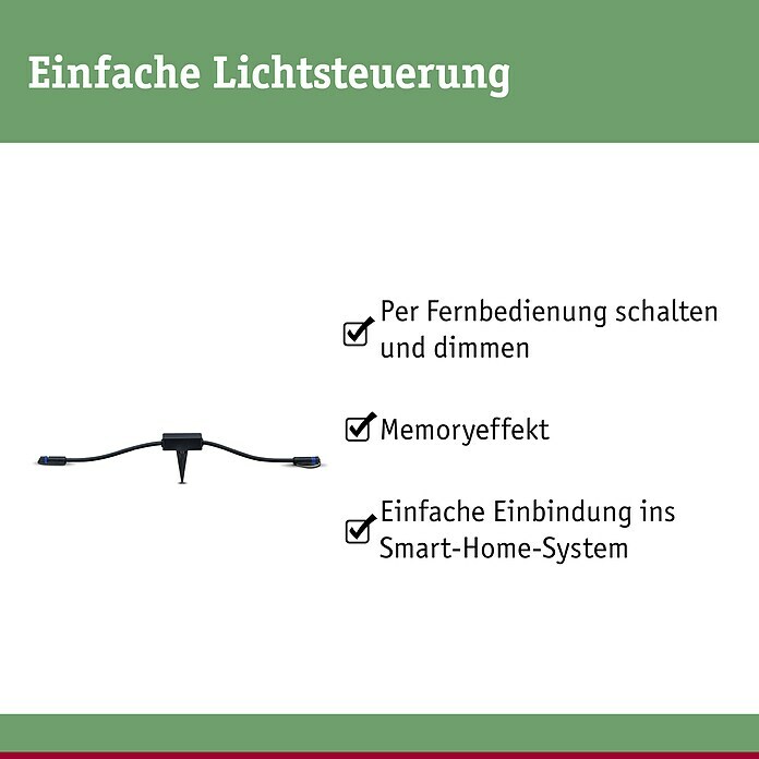 Paulmann Plug & Shine Dimm- & Schaltcontroller ZigbeeController (Max. Leistung: 75 W)