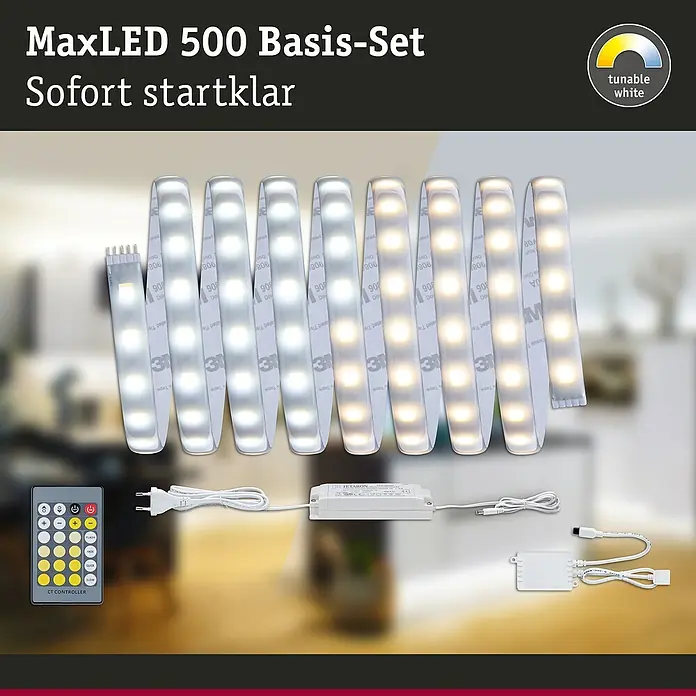 Paulmann MaxLED 500 LED-Band Tunable White Basisset
