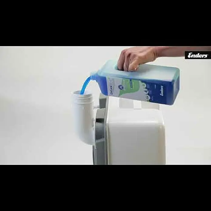Enders Campingtoilette Supreme - L x B x H: 45 x 38 x 44 cm, Manuelle Wasserspülung, Kunststoff - Enders SUPREME Camping WC // Mobile Toilette // FullHD