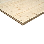 Massivholzplatte (Fichte, L x B x S: 2 500 x 2 050 x 27 mm) | BAUHAUS