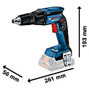 Bosch Professional AMPShare 18V Akku-Trockenbauschrauber GTB 18V-45 (18 V, 2 Akkus, 4 Ah, 8 -tlg.) | BAUHAUS