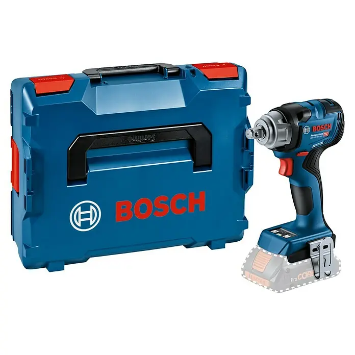 Bosch Professional AMPShare 18V Akku-Drehschlagschrauber GDS 18V-330 HC - 18 V, Ohne Akku, Max. Drehmoment: 330 Nm - Ein Bosch-Akkuschlagschrauber mit dazugehörigem Werkzeugkoffer. Ideal für Profis und Heimwerker.