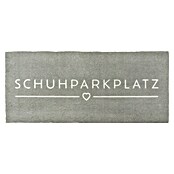 Fußmatte Schuhparkplatz (L x B: 75 x 33 cm, Grau) | BAUHAUS