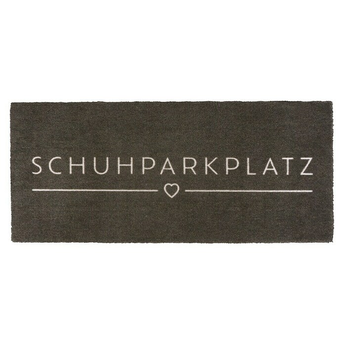 Fußmatte Schuhparkplatz (L x B: 75 x 33 cm, Braun) | BAUHAUS