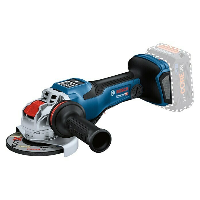 Bosch Professional AMPShare 18V Akku-Winkelschleifer GWX 18V-15 PSC Biturbo (18 V, Ohne Akku, Durchmesser Scheibe: 125 mm) | BAUHAUS