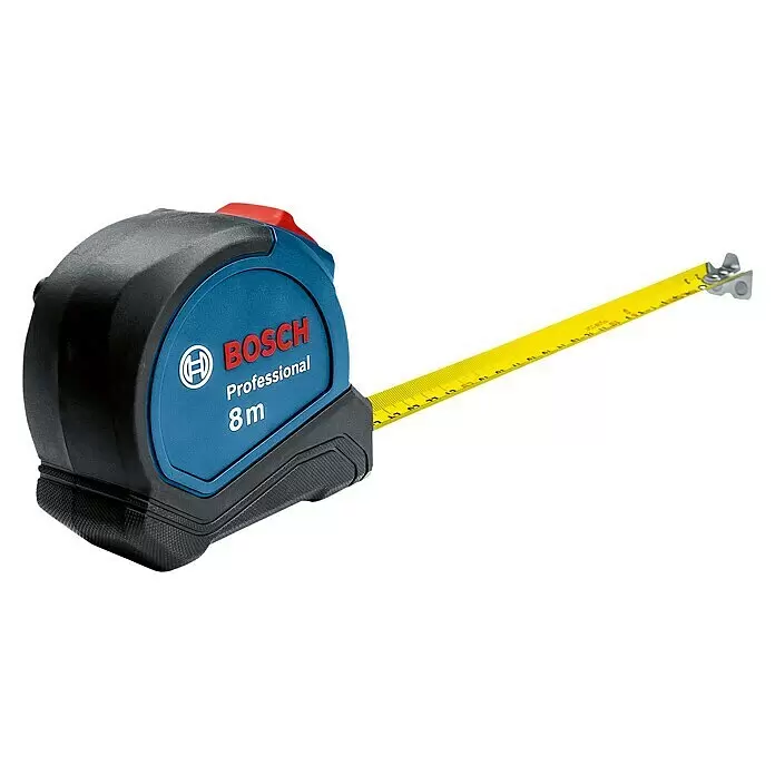 Bosch Professional Kapselmaßband Autolock - 8 m - Diagonale Ansicht