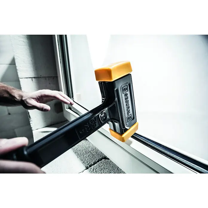 Halder Secural Schonhammer - Stahl, Durchmesser Kopf: 30 mm - Nahaufnahme eines Schonhammers der Marke Secural, ideal für schonende Montagearbeiten. Das Werkzeug überzeugt durch seine robuste Bauweise und präzise Ausführung.