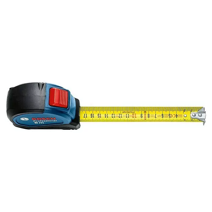 Bosch Professional Kapselmaßband Autolock - 8 m - Draufsicht