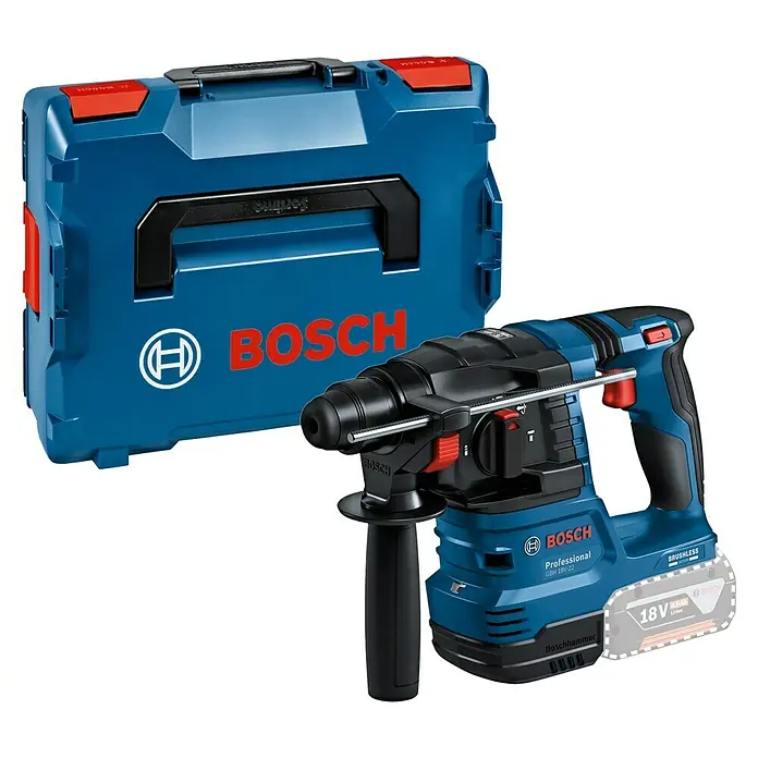 Bosch Professional 18V - Atornillador Bat. GSR 18V-28+sierra Calar GST 18V-LI S+amoladora Ang. GWS 18-125V-LI+sierra Circ. GKS 18 V-LI+sierra Sable GSA 18V-LI (3 Bat