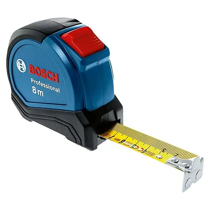 Bosch Professional Kapselmaßband Autolock - 8 m - Diagonale Ansicht