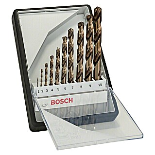 Bosch Metaalborenset HSS ProBox (Diameter: 1 mm - 10 mm, 10 st.)
