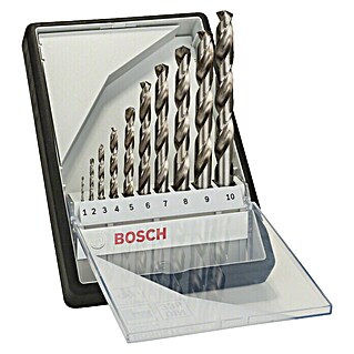 Bosch Metaalborenset HSS-G Robust Line (10 -delig, Diameter: 1 mm - 10 mm)