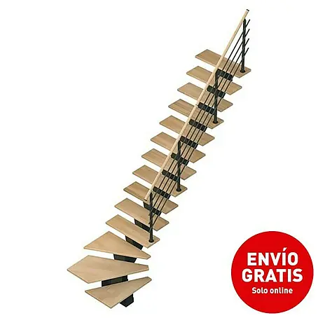 Sogem  Escalera principal Gomera con barandilla