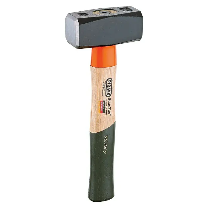 Picard Fäustel SecuTec® - Gewicht Kopf: 1.000 g, Material Stiel: Holz Hickory - Der Picard Fäustel SecuTec® mit Hickory-Stiel für sichere und effektive Schlagarbeiten in Handwerk und Industrie.
