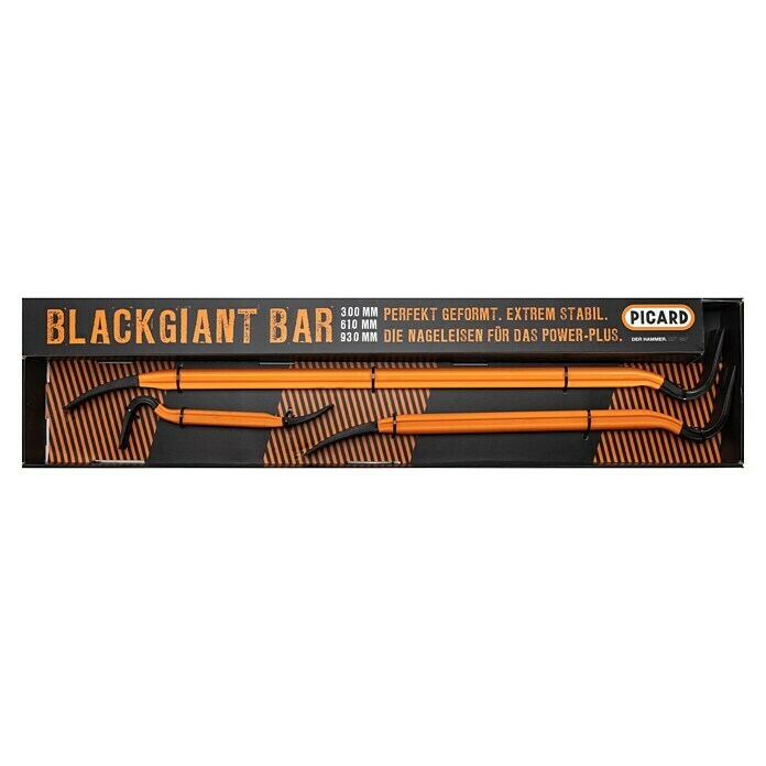 Picard Nageleisen-Set BlackGiant-Bar® (Spezialstahl, 3 -tlg.) | BAUHAUS