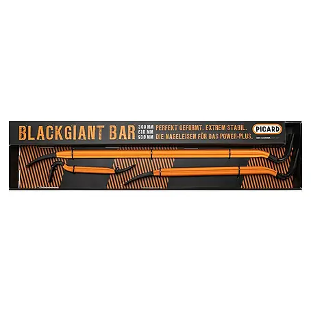 Picard  Nageleisen-Set BlackGiant-Bar®