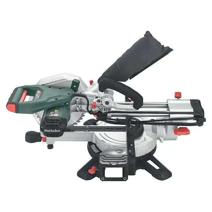 Metabo Kapp- & Gehrungssäge KGS 216 M Set - 1.500 W, Durchmesser Sägeblatt: 216 mm, Leerlaufdrehzahl: 5.000 U/min - Eine Metabo Kapp- und Gehrungssäge, ein leistungsstarkes Werkzeug zum präzisen Schneiden von Holz und anderen Materialien.