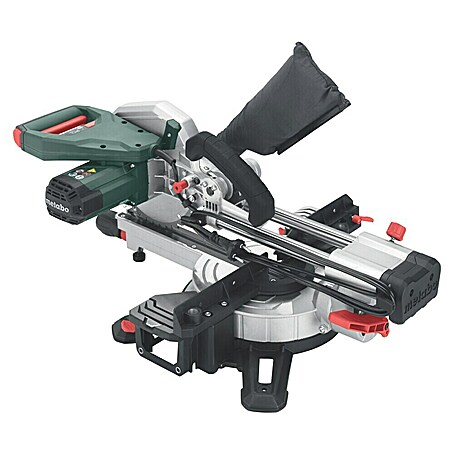 Metabo Kapp- & Gehrungssäge KGS 254 M (1 800 W, Durchmesser Sägeblatt: 254 mm, Leerlaufdrehzahl: 4 500 U/min)