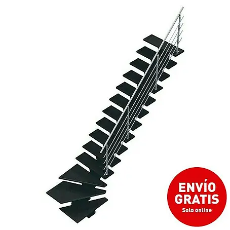 Sogem  Escalera principal Gomera con barandilla