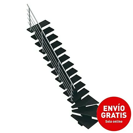 Sogem  Escalera principal Gomera con barandilla
