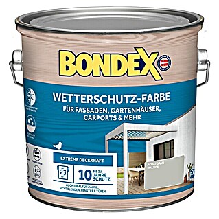 Bondex Wetterschutzfarbe RAL 7038 (Achatgrau, Seidenglänzend, 2,5 l)