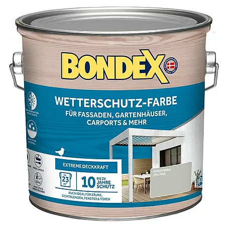 Bondex  Wetterschutzfarbe RAL 7038