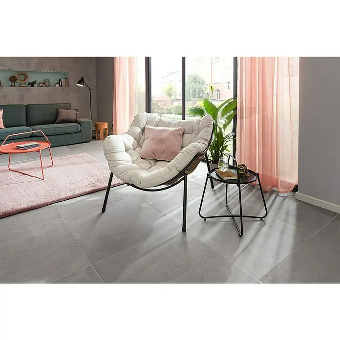 Elbersdrucke Schlaufenschal Air - Rosa, B x H: 140 x 255 cm, 100% Polyester - Dieser gemütliche Sessel mit weichen Kissen lädt zum Entspannen ein. Eine elegante Ergänzung für jedes Wohnzimmer.