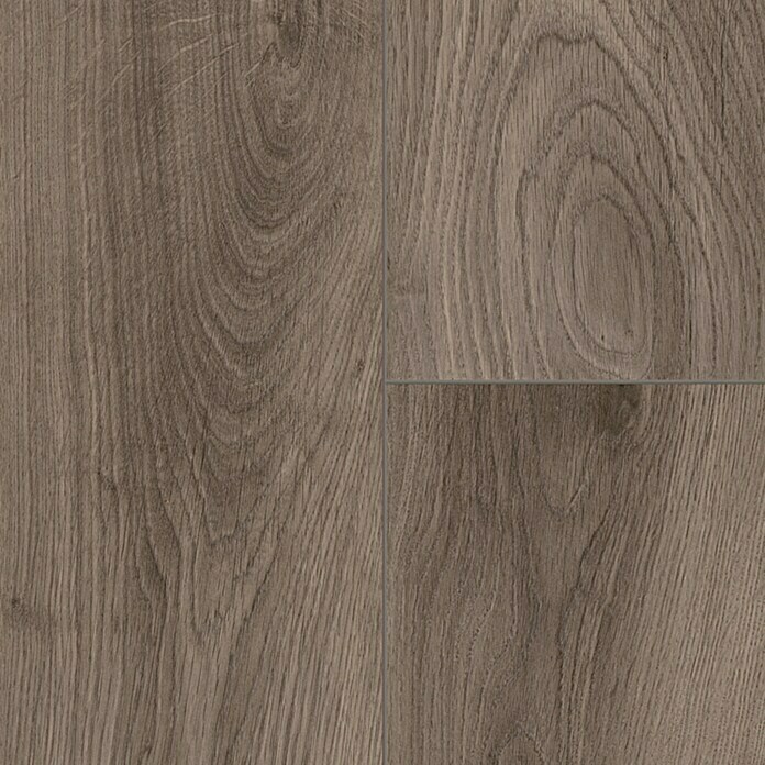 LOGOCLIC Aquaprotect Laminatmuster Steelworks Oak (300 x 195 x 8 mm, Landhausdiele) | BAUHAUS