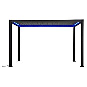 Sorara Pergola Smart LED (B x T: 400 x 300 cm, Farbe Gestell: Anthrazit, Aluminium) | BAUHAUS