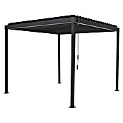 Sorara Lamellenpavillon Suva (B x T: 300 x 300 cm, Farbe Gestell: Anthrazit, Stahl) | BAUHAUS
