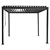 Sorara Lamellenpavillon Suva (B x T: 300 x 300 cm, Farbe Gestell: Anthrazit, Stahl) | BAUHAUS