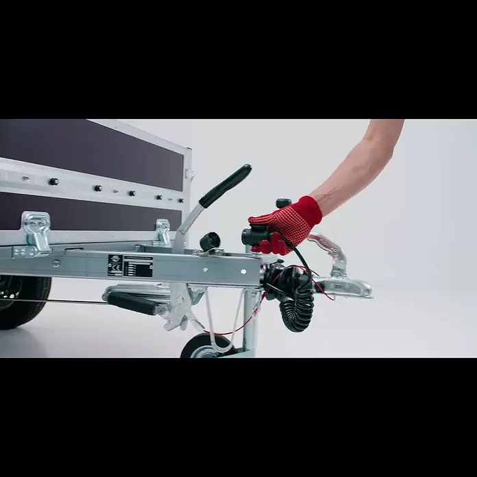 Stema Anhänger WOODOXX 750 - Nutzlast: 584 kg, Einachser, Kasteninnenmaß: 201 x 115 x 40 cm, Ungebremst - STEMA Woodoxx 1000